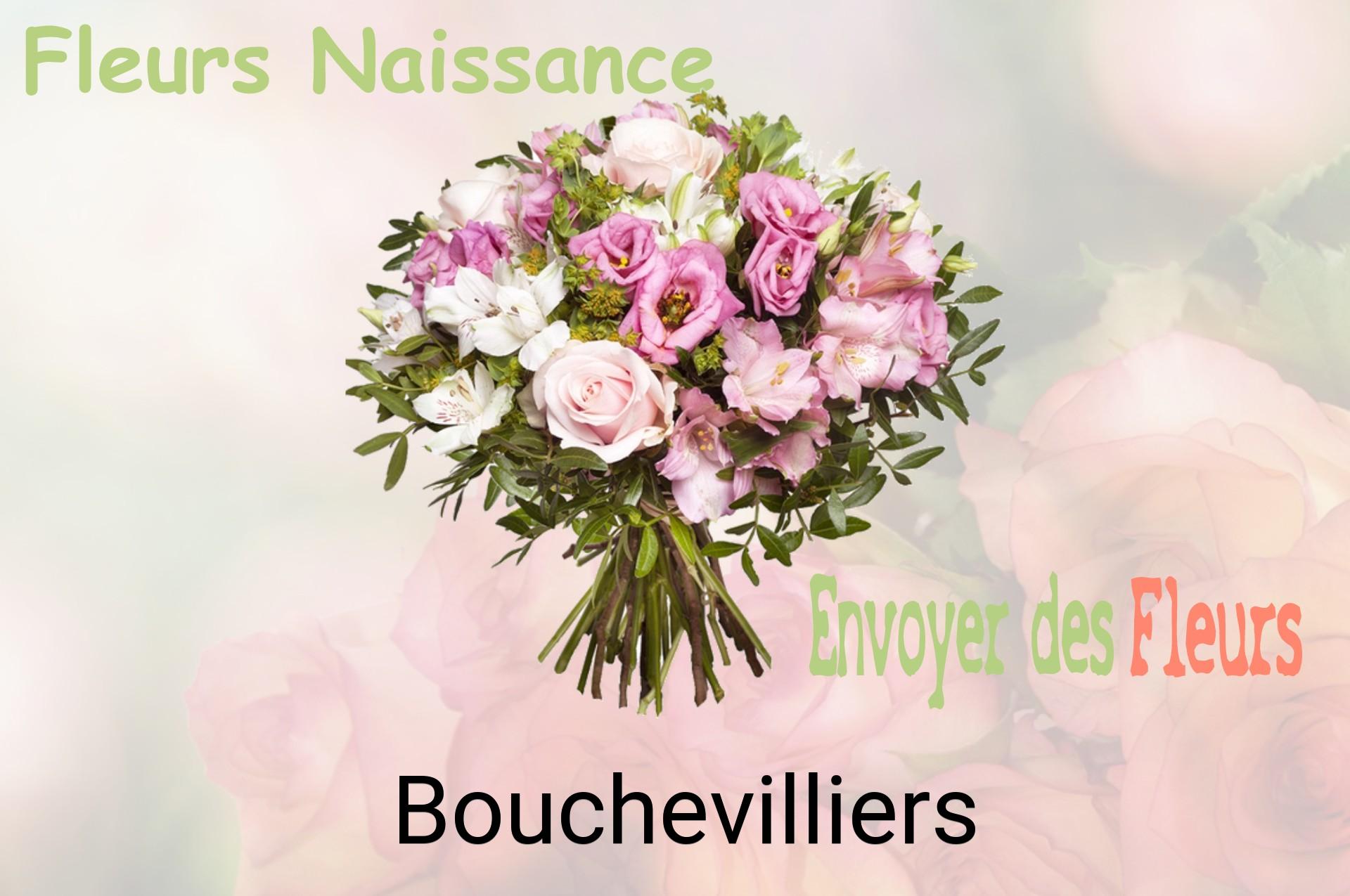 Bouquet de fleurs de naissance livré à Bouchevilliers